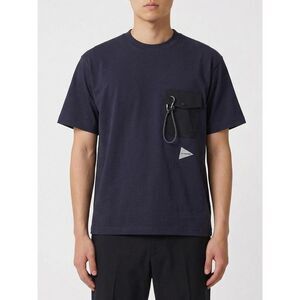 And Wander T-Shirt Men Blue